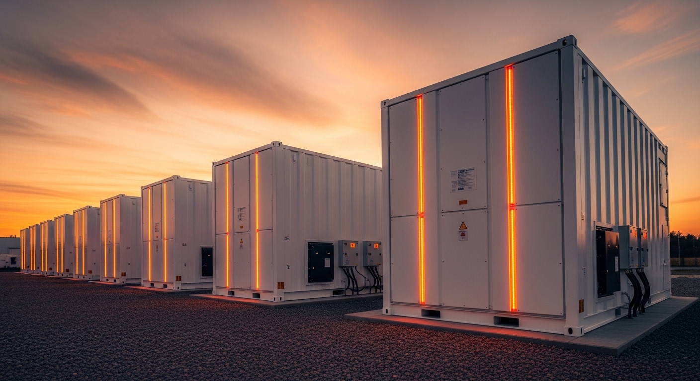 BESS Batteriespeicher Megapack