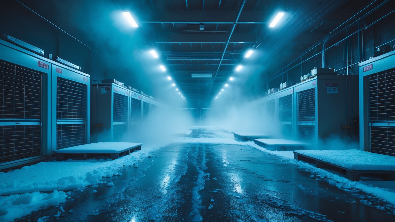 Tiefkühllager mit Wärmerückgewinnung