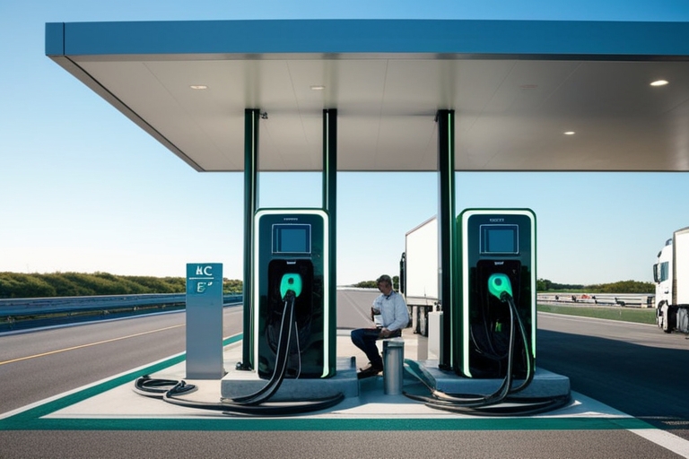 MCS Schnellladen am Rastplatz