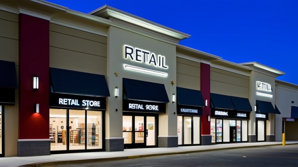 Modern retail chain stores