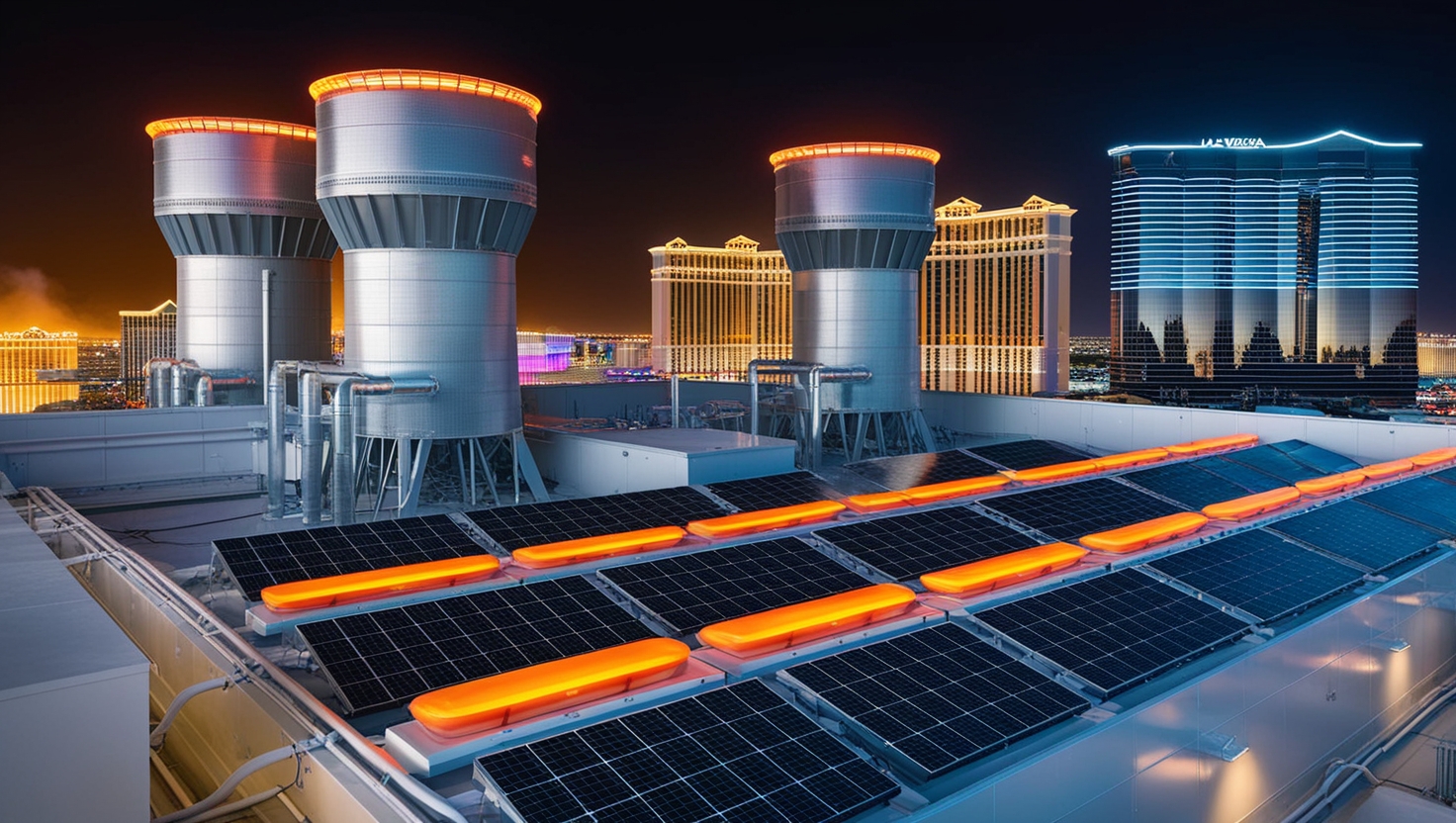Las Vegas Mega-Resort: 70 MW Energiemanagement mit KI und BESS