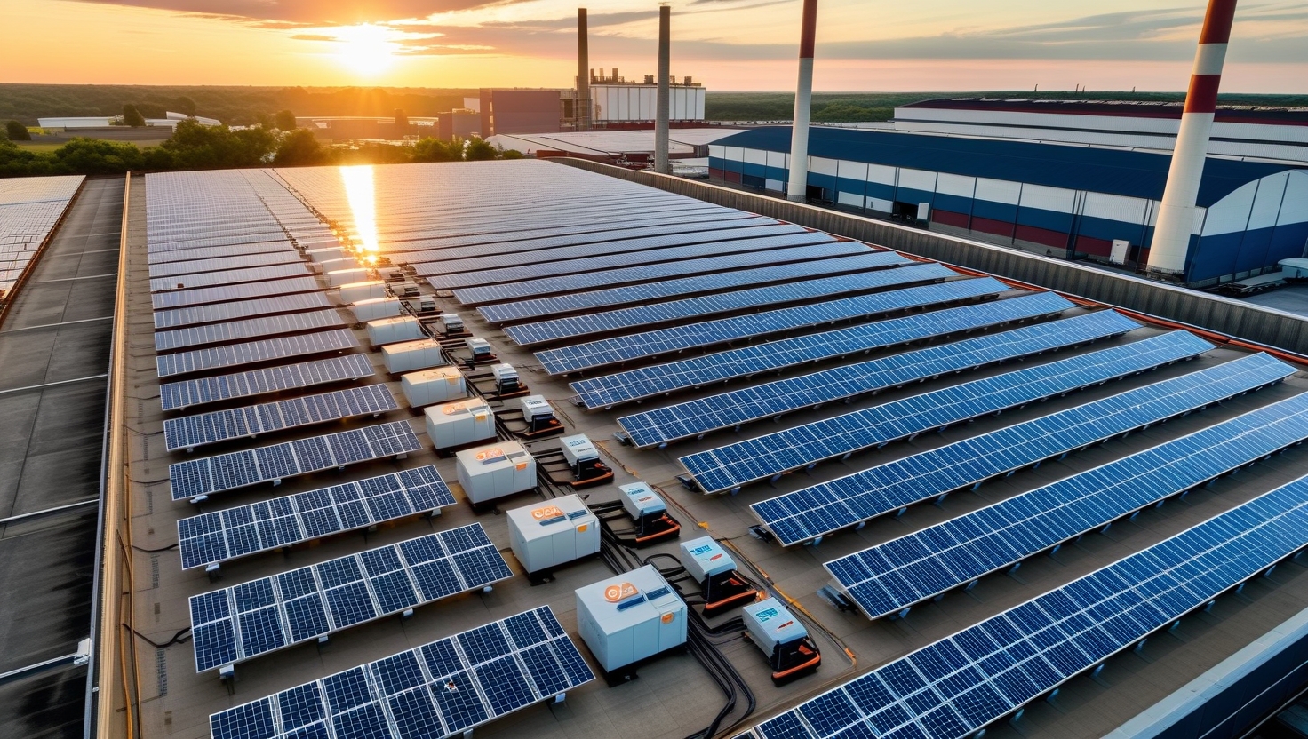 Photovoltaik für Gewerbe & Industrie: Energiemanagement